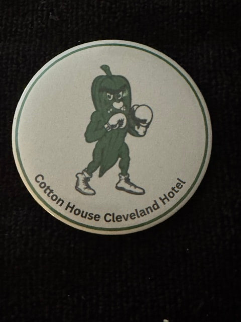Delta State University Fighting Okra Badge