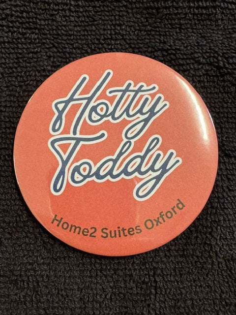 Hotty Toddy 3" Pin back button